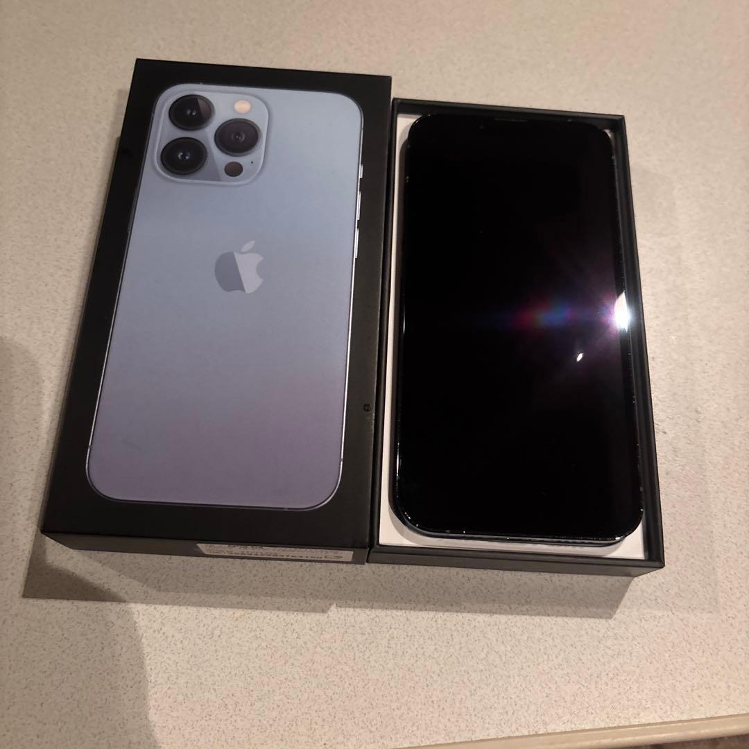 iPhone13pro SIMフリー　128GB シエラブルー