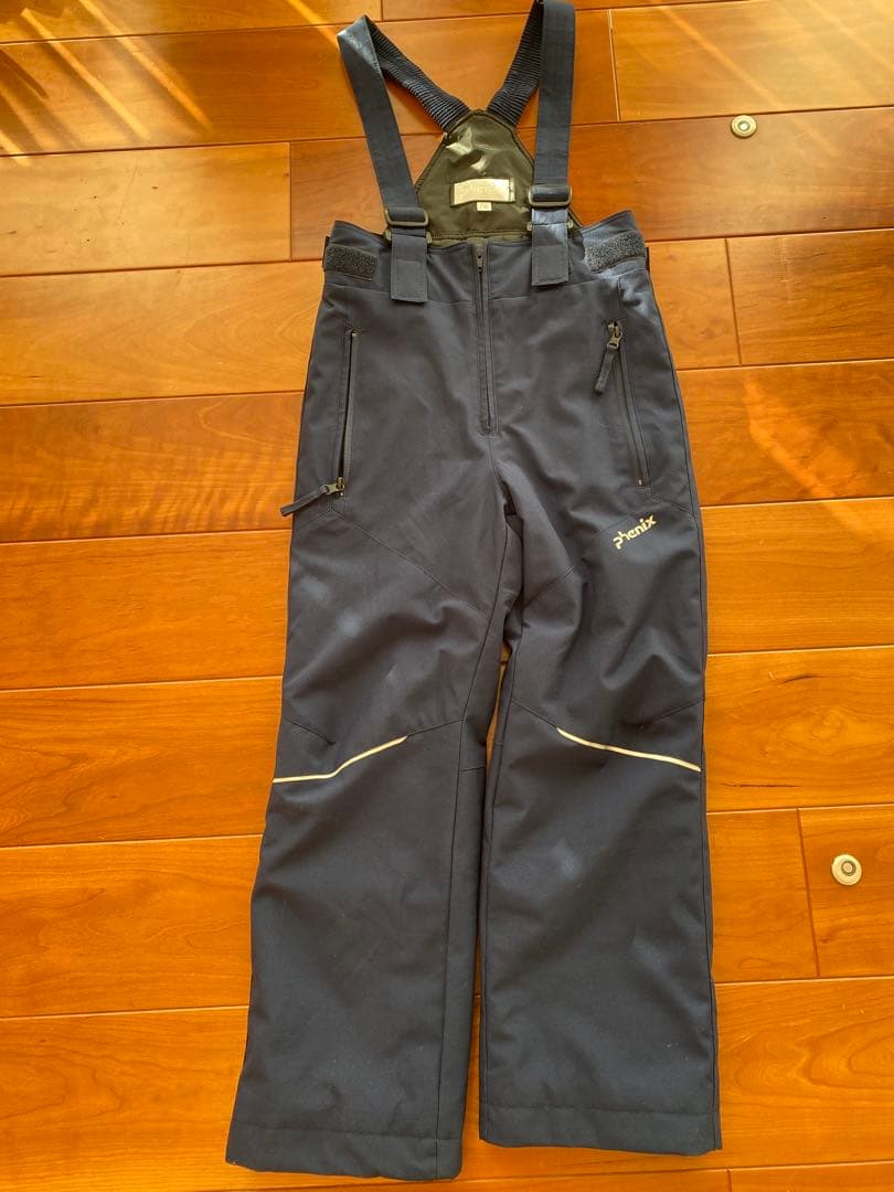 phenix 子ども用スキーウェア 蛍光イエロー/ネイビ