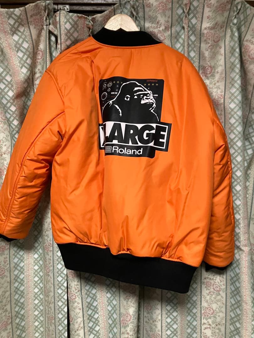 Roland MA-1 ジャケット　エクストララージ コラボ　xlarge