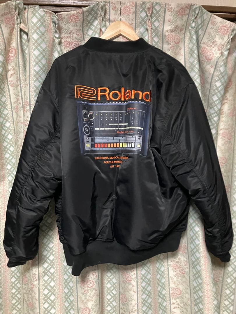 Roland MA-1 ジャケット　エクストララージ コラボ　xlarge