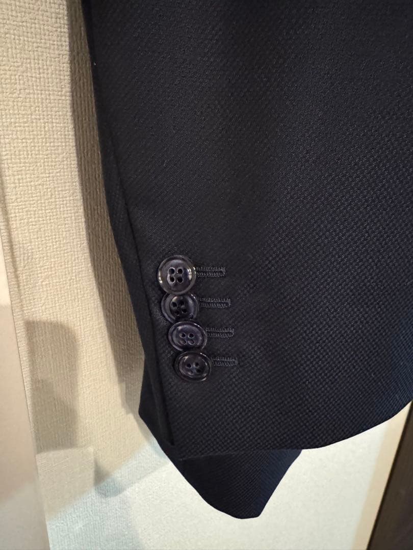 良品！ジョルジオアルマーニ SOHO 濃紺スーツ48