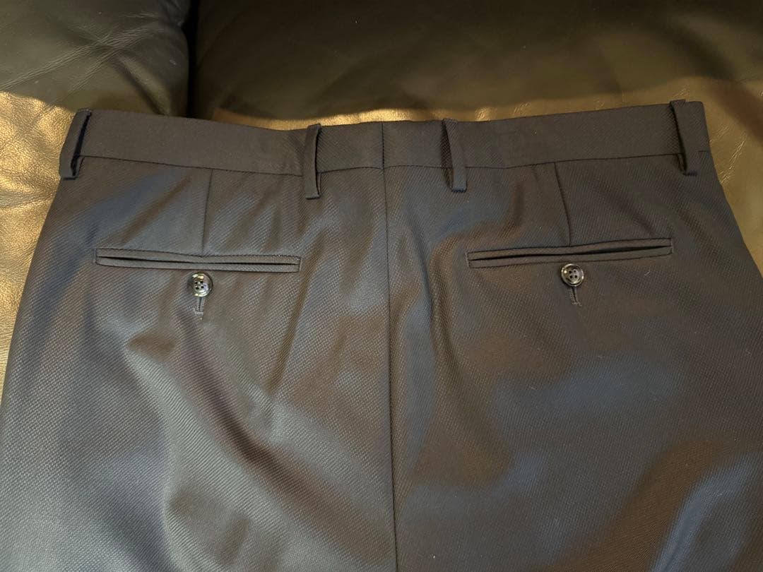 良品！ジョルジオアルマーニ SOHO 濃紺スーツ48