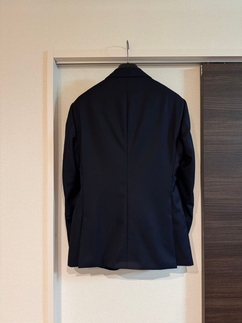 良品！ジョルジオアルマーニ SOHO 濃紺スーツ48