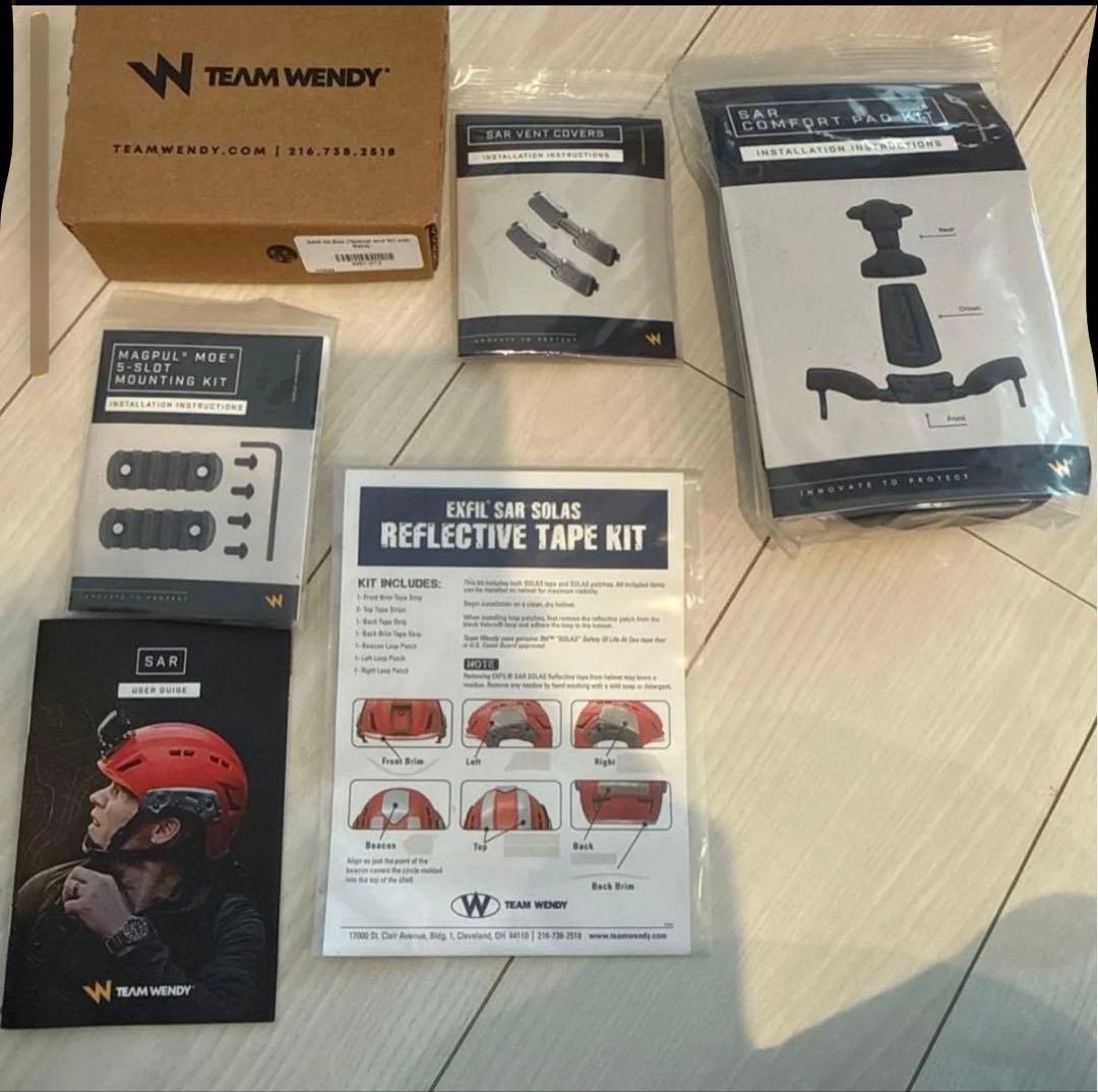 未使用　TEAM WENDY Exfil SAR バックカウントリーヘルメット