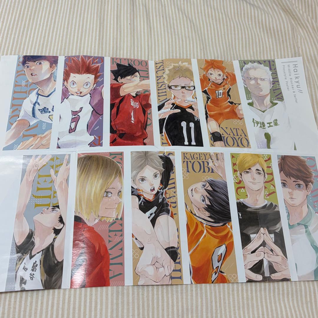 ハイキュー！！全巻セット 極ハイキュー部1.2.3.4.5 しおり付き