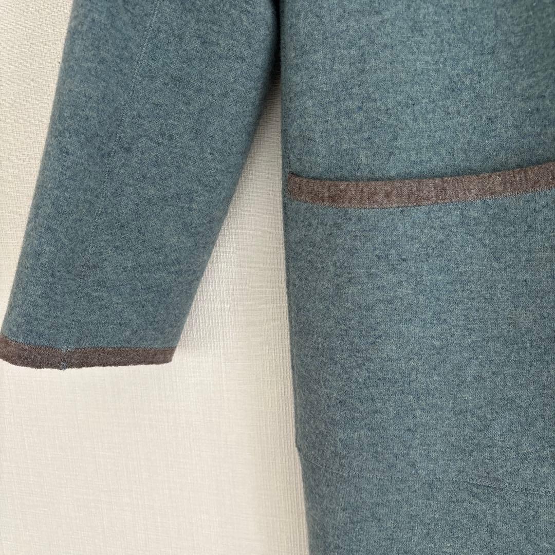 色と形が美しい　工場十貨店　BASIETA リバーシブルコート