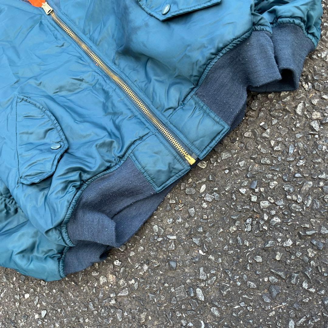 90〜00s GEAR MA-1 ブルゾン 中綿ジャケット リバーシブル メンズ