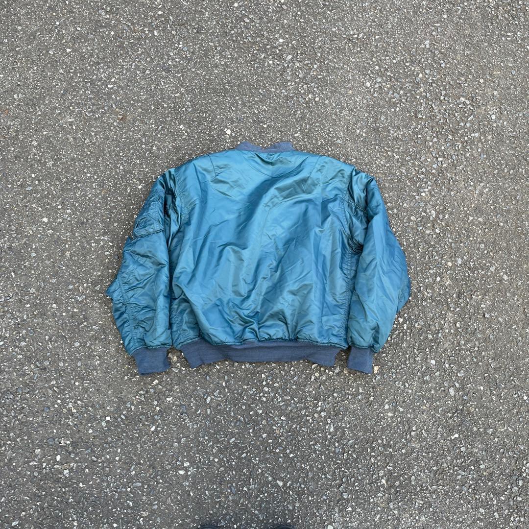 90〜00s GEAR MA-1 ブルゾン 中綿ジャケット リバーシブル メンズ