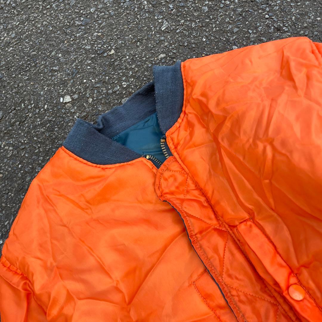 90〜00s GEAR MA-1 ブルゾン 中綿ジャケット リバーシブル メンズ