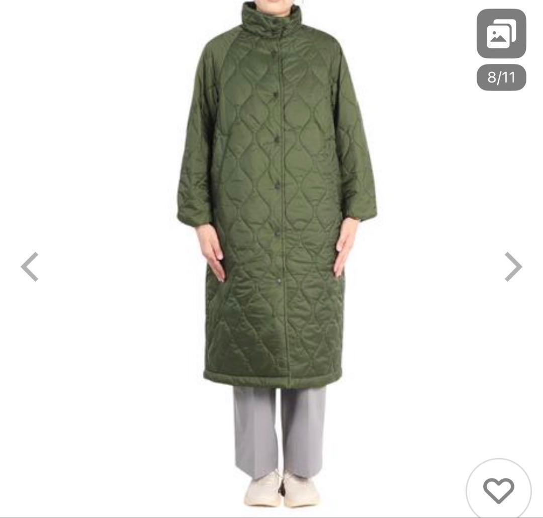 DANSKIN ダンスキン　ロングコート　キルティングコート