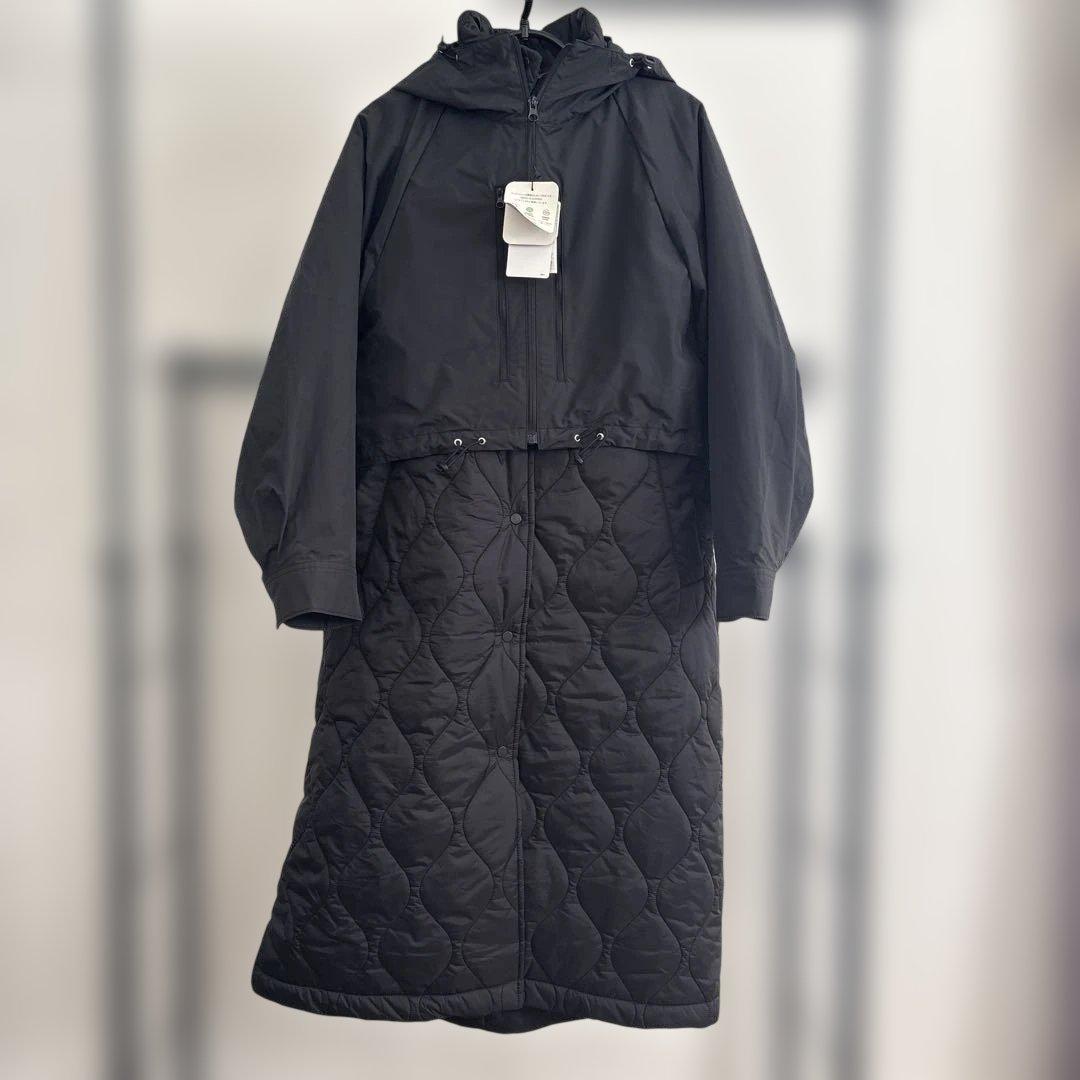 DANSKIN ダンスキン　ロングコート　キルティングコート
