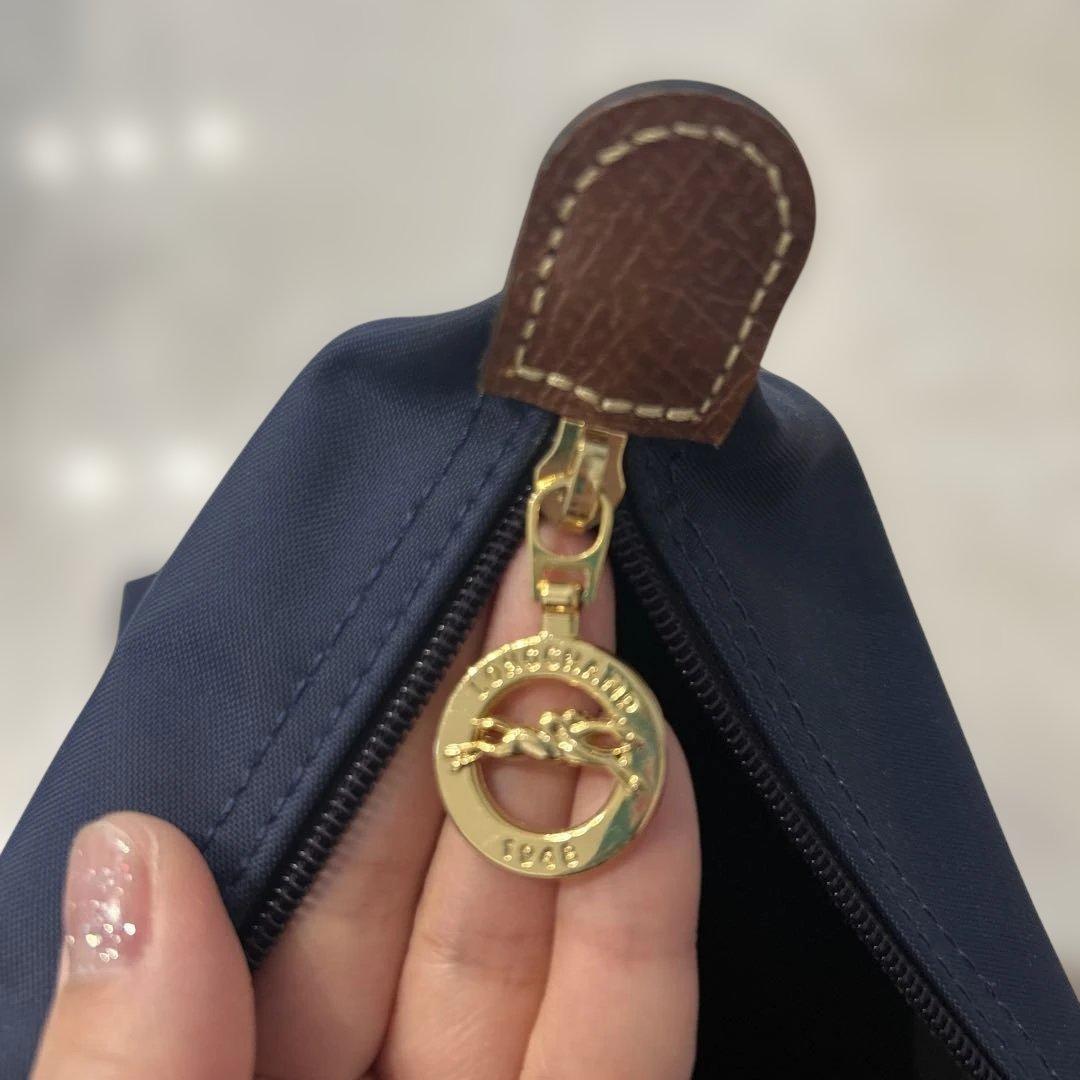 ロンシャン Longchamp Le Pliage ネイビートートバッグ