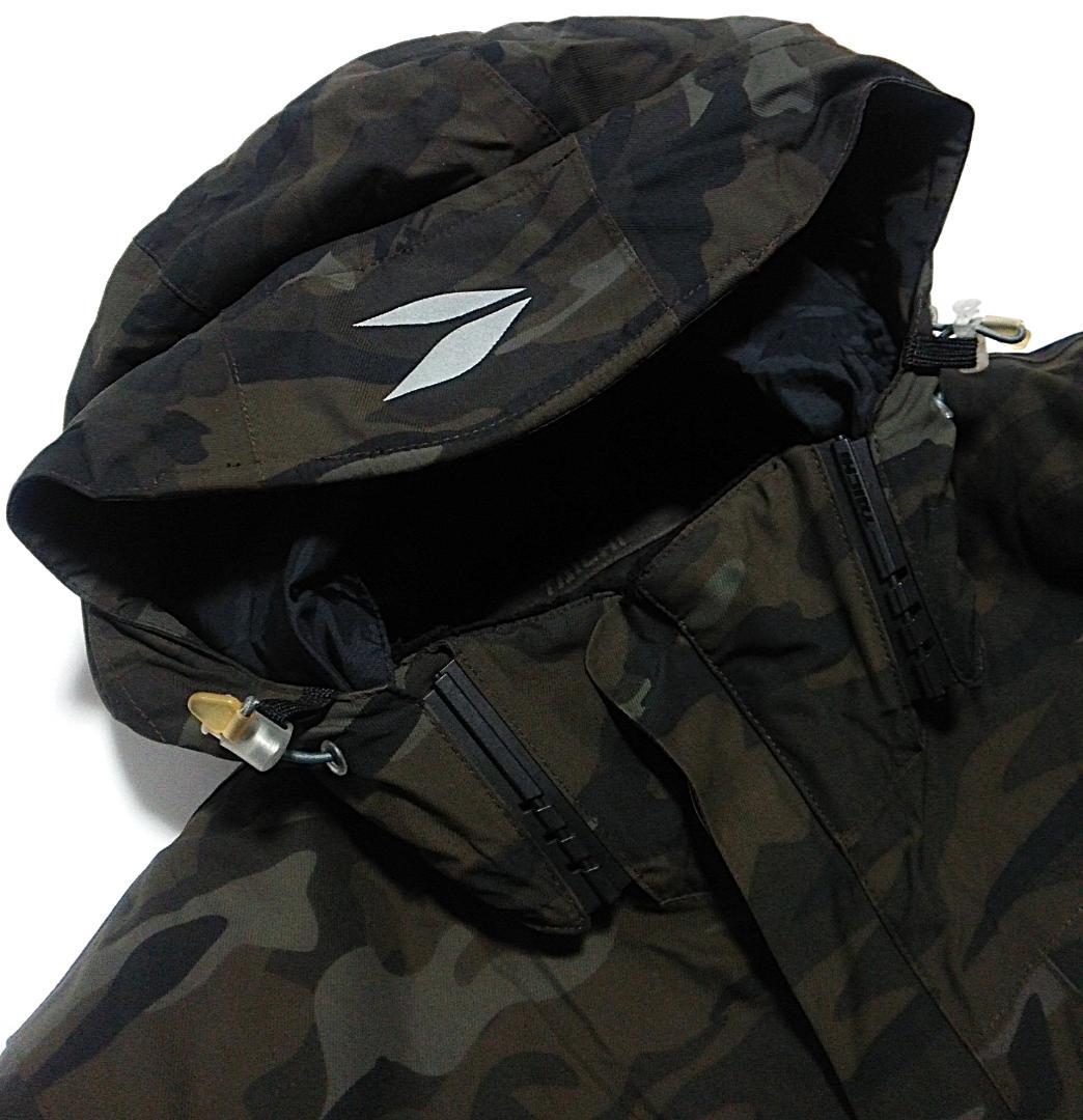 美品 RSタイチ 肩・肘・背中プロテクター付 モトレックウインタージャケット L