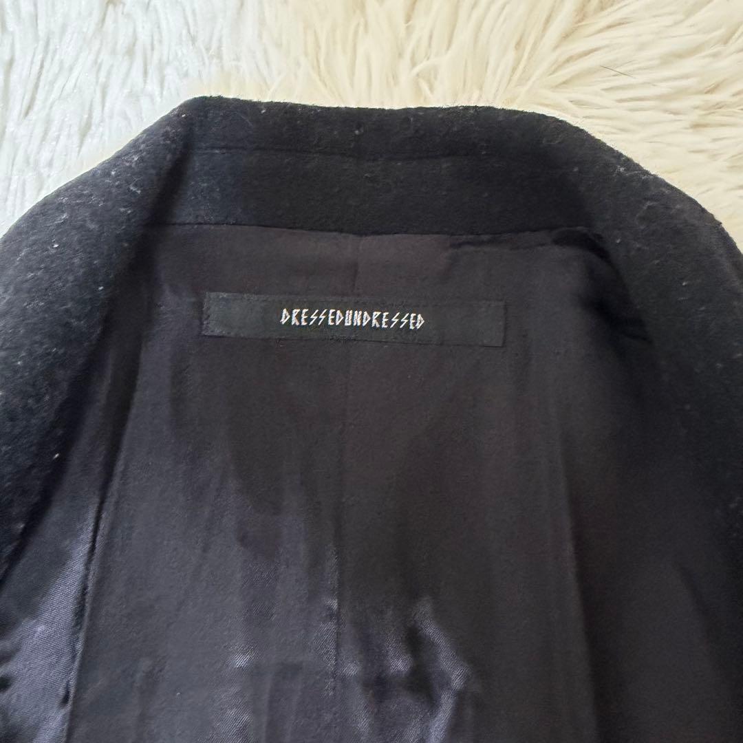 ドレスドアンドレスド チェスターコート カシミヤ混 サイズ4