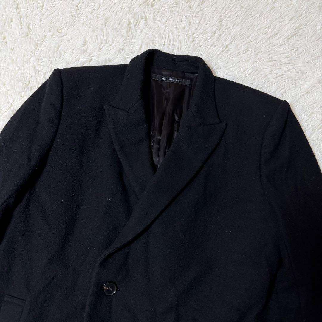 ドレスドアンドレスド チェスターコート カシミヤ混 サイズ4