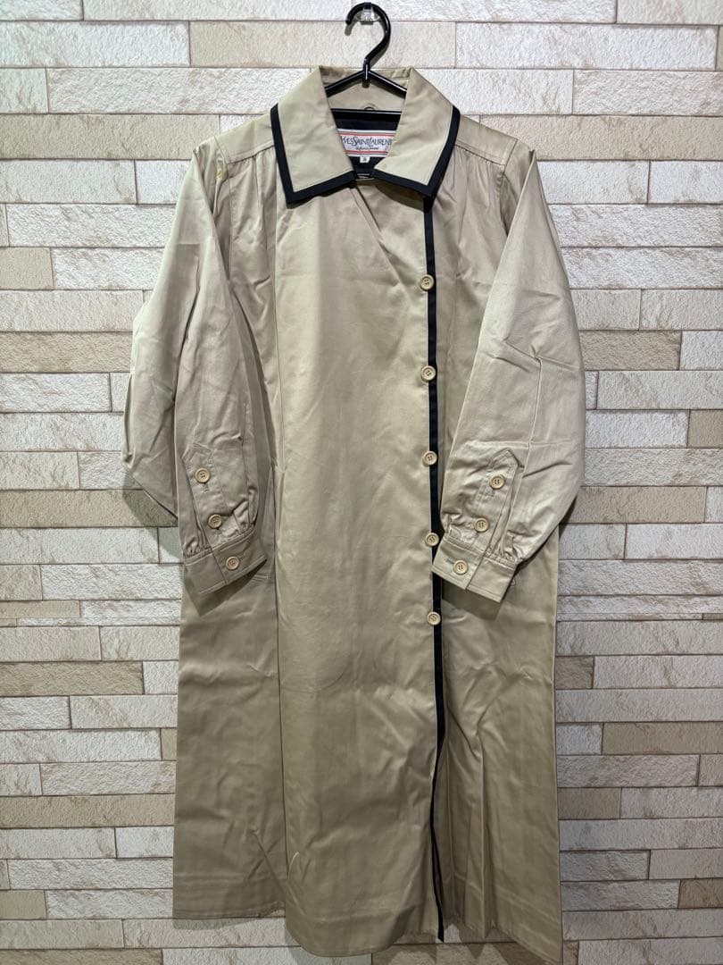 Yves Saint Laurent トレンチコート S ベージュ　A0117