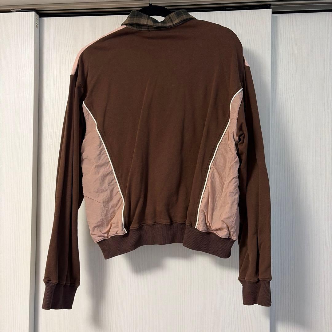 メゾンスペシャル　カンパニーハーフジップスウェット