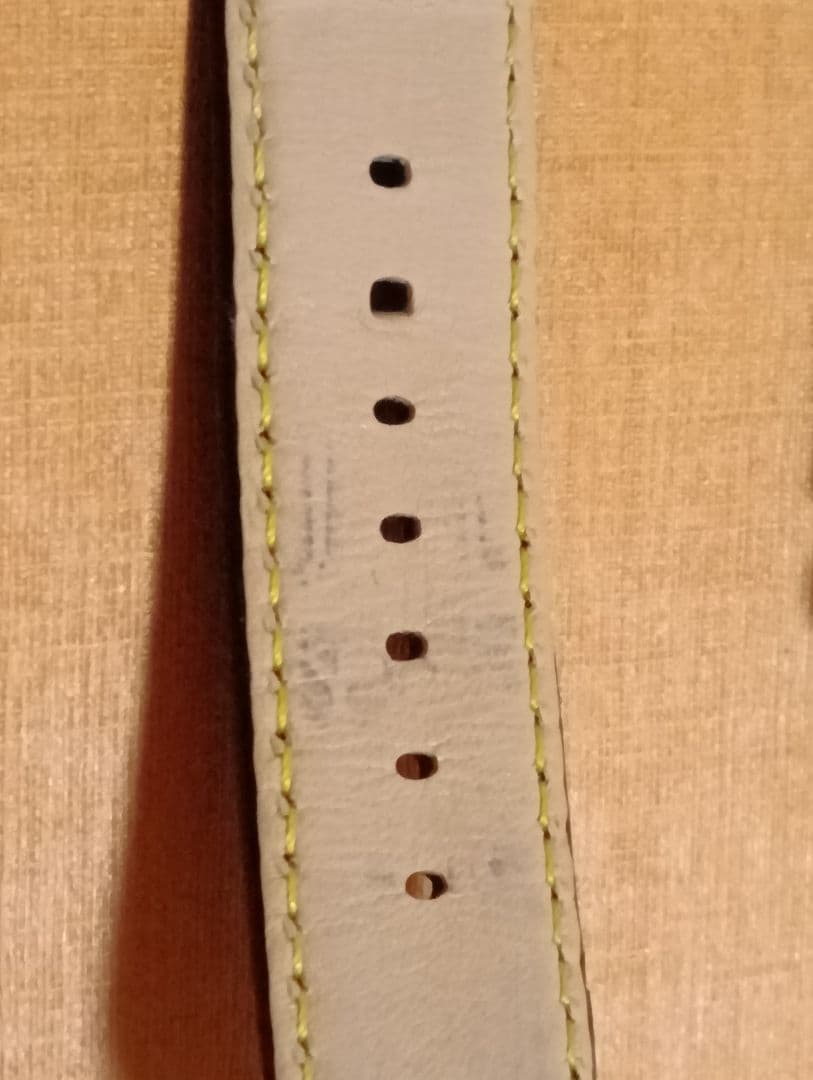 タンブールGM用　純正アリゲーターストラップ L ブラック