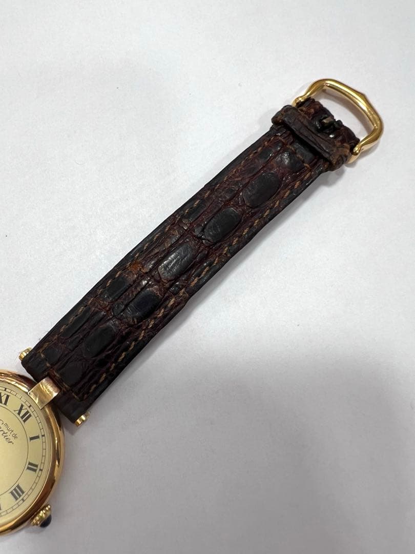 ＊　Cartier マストヴァンドーム　925刻印有　時計　稼働品