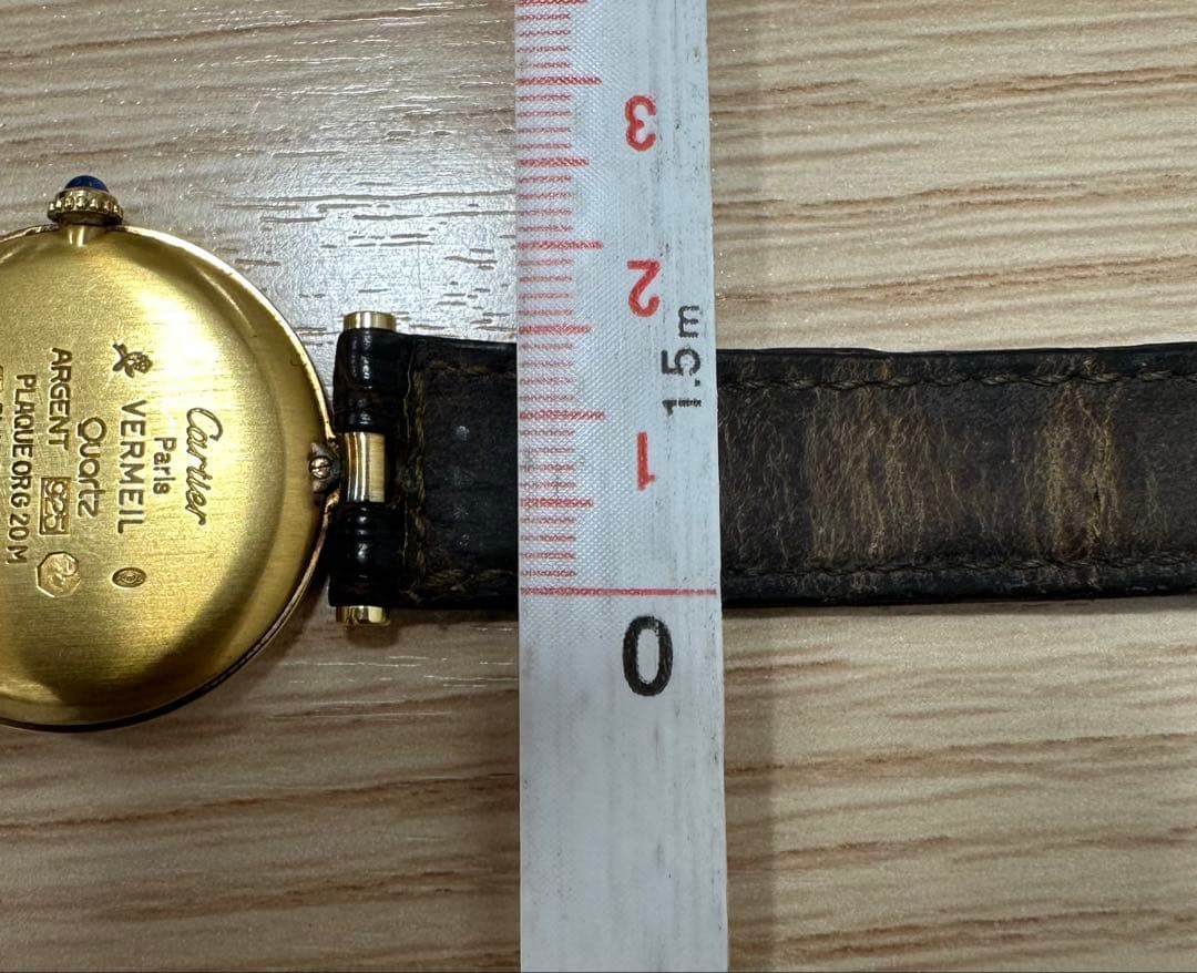 ＊　Cartier マストヴァンドーム　925刻印有　時計　稼働品