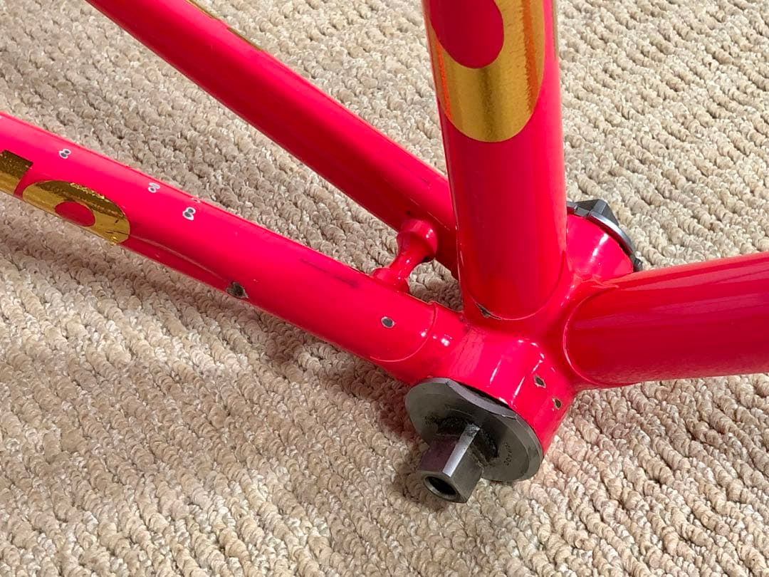 MAKINO ピスト クロモリ フレームセット 競輪 njs マキノ