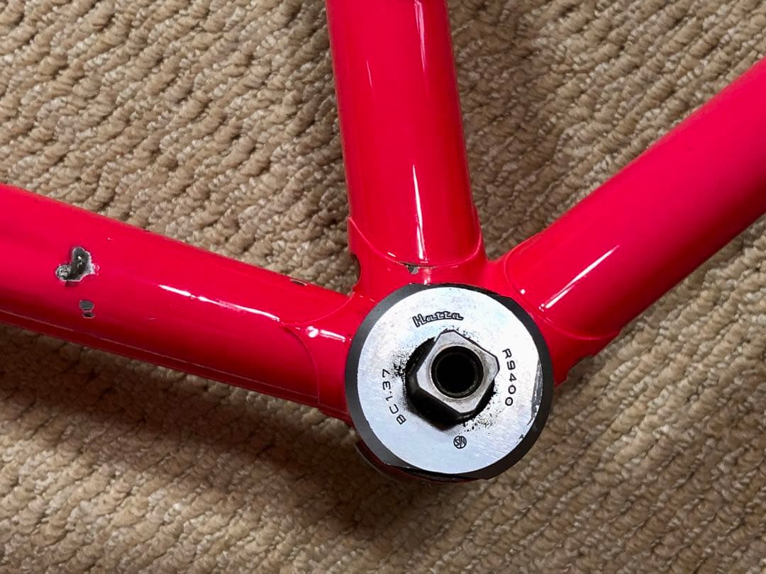 MAKINO ピスト クロモリ フレームセット 競輪 njs マキノ