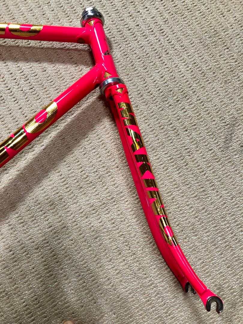 MAKINO ピスト クロモリ フレームセット 競輪 njs マキノ