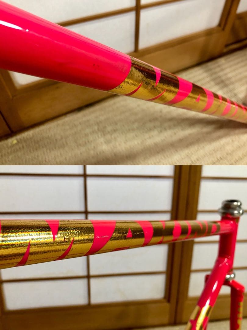 MAKINO ピスト クロモリ フレームセット 競輪 njs マキノ