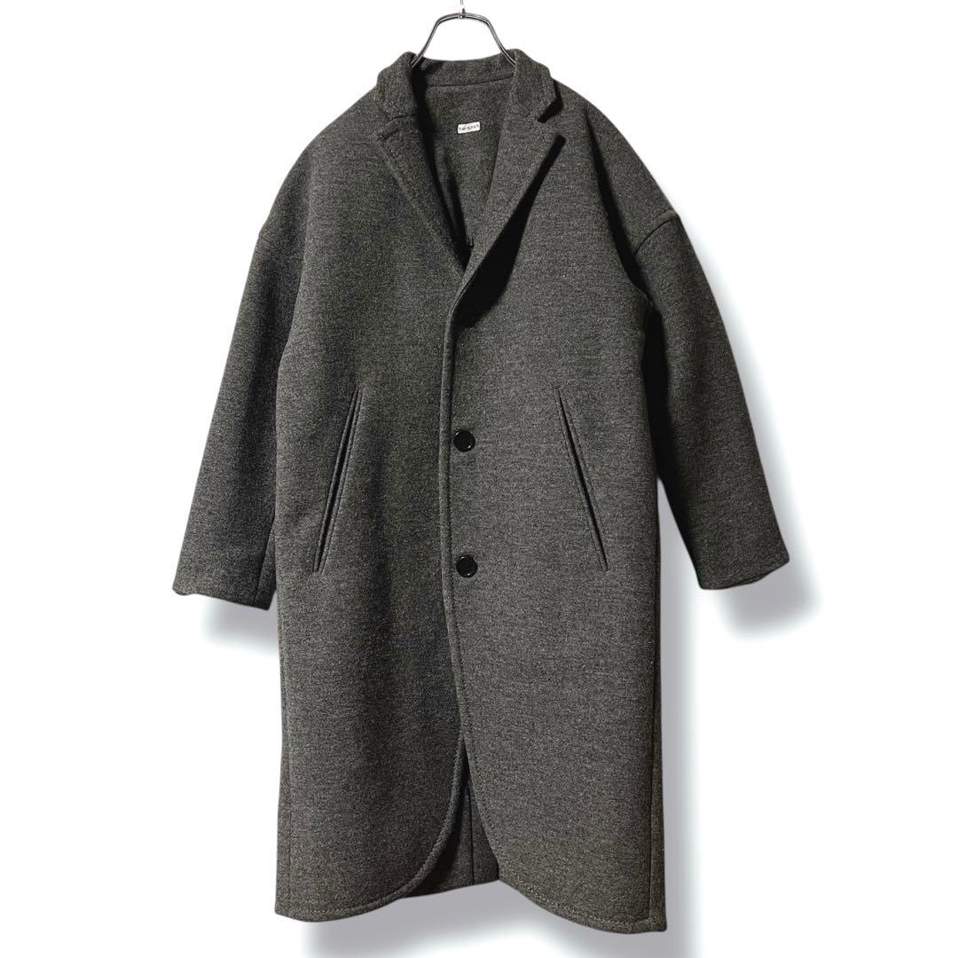 ノクターン様❤️メルトンウール❤️homspun ホームスパン ロングコート M