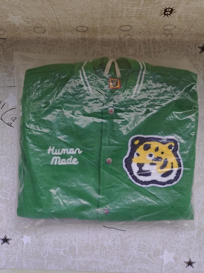 Human Made 緑/白 フリースジャケット