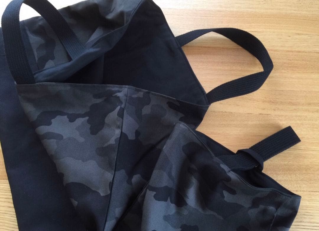 入園入学　迷彩柄　4点セット・防災頭巾カバー