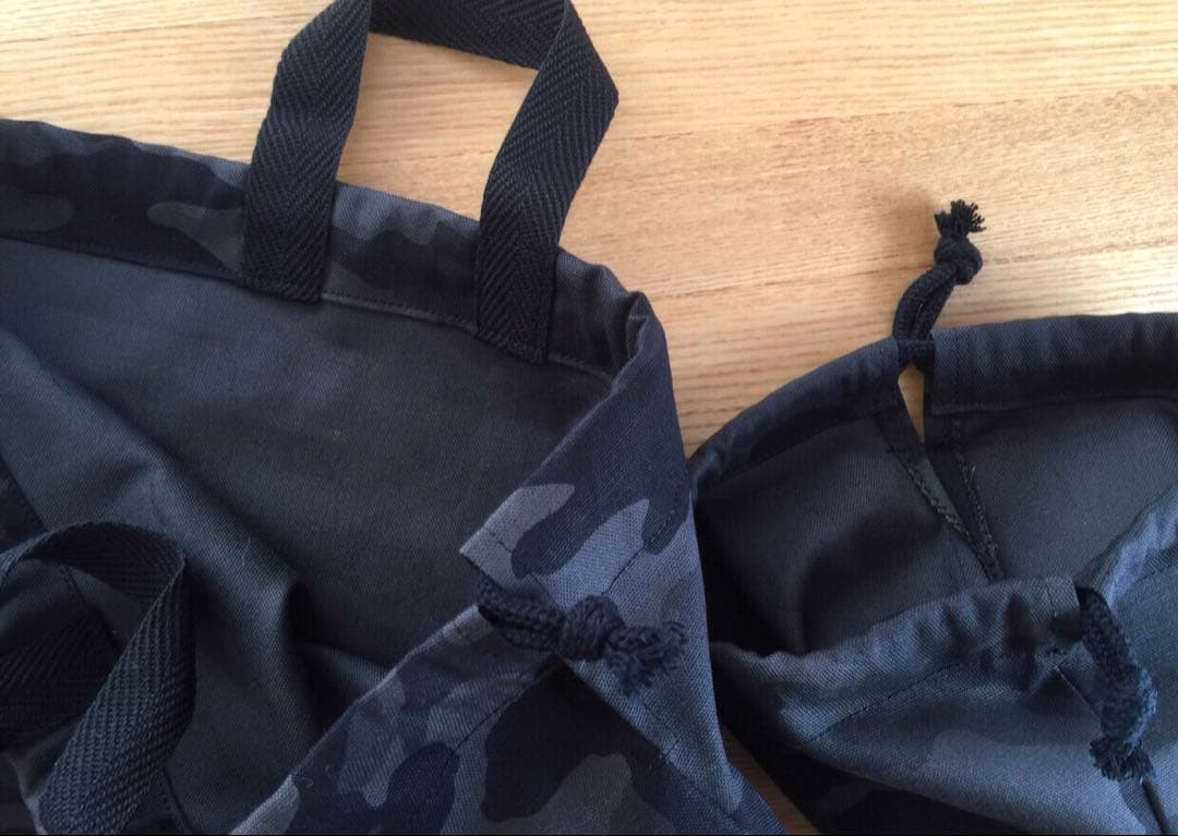 入園入学　迷彩柄　4点セット・防災頭巾カバー