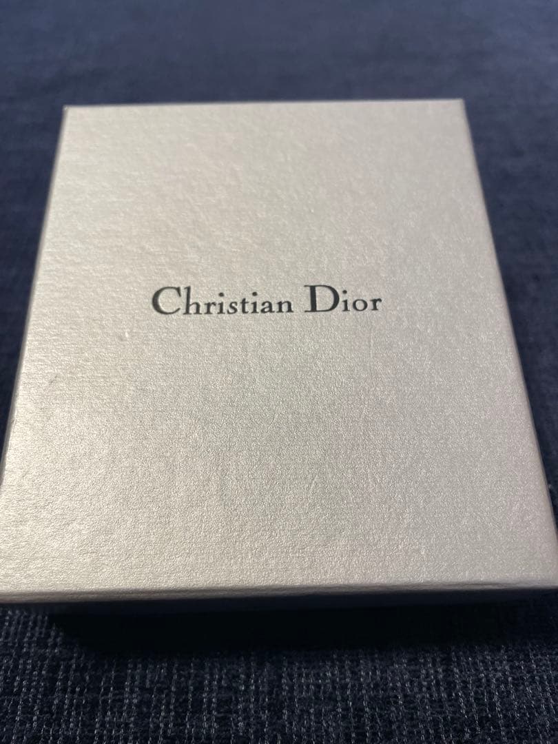 Dior ロゴネックレス シルバー