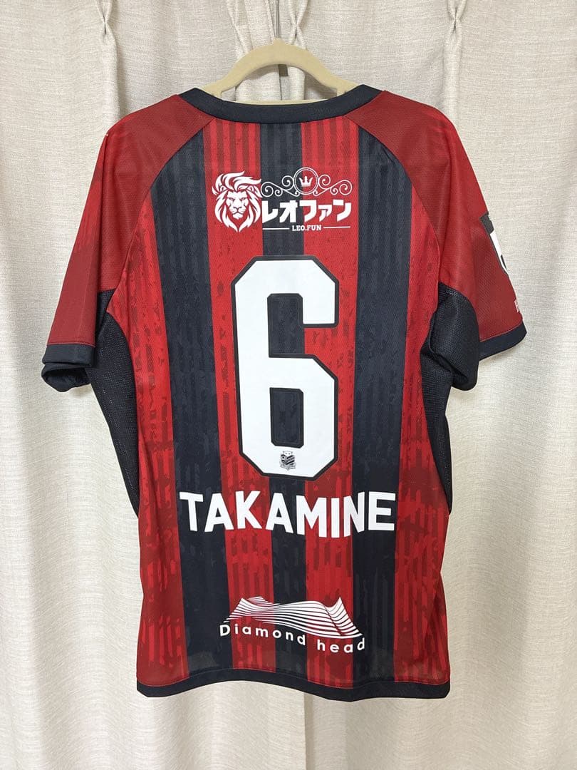 今話題！北海道コンサドーレ札幌高嶺朋樹6タオル付き オーセンティックユニフォーム