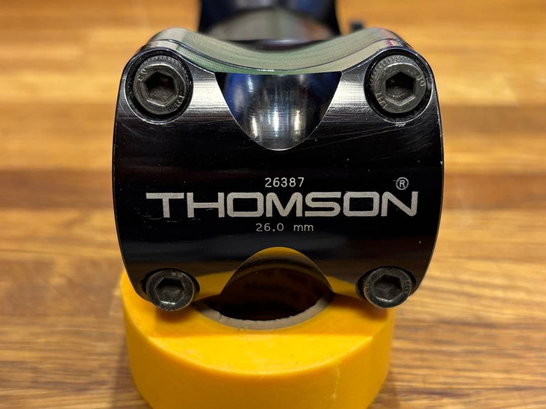 THOMSON 26.0mm 90mm 5度 ブラック ステム