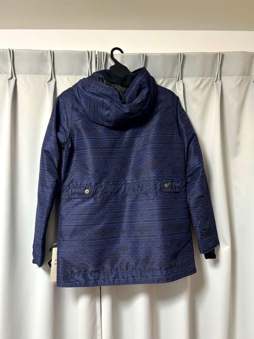 【新品未使用】ネイビー ストライプ スノーボードウェア