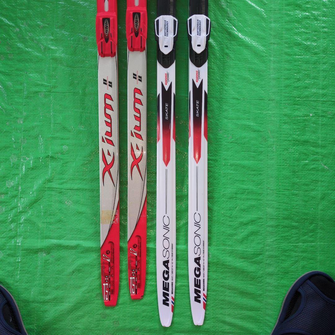 クロスカントリースキー SKATE （中古）2本セット