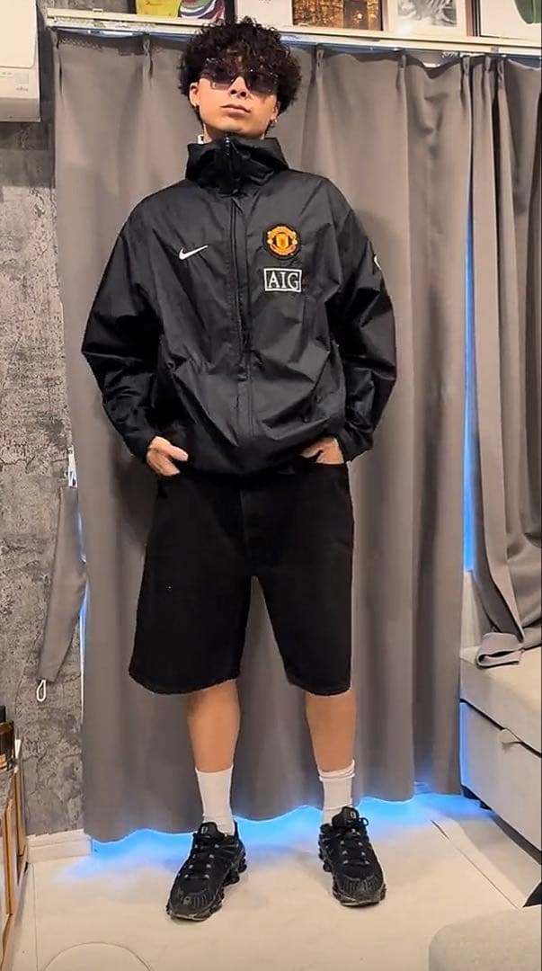 ナイキ ベッカム マンチェスター・ユナイテッド ナイロンジャケット