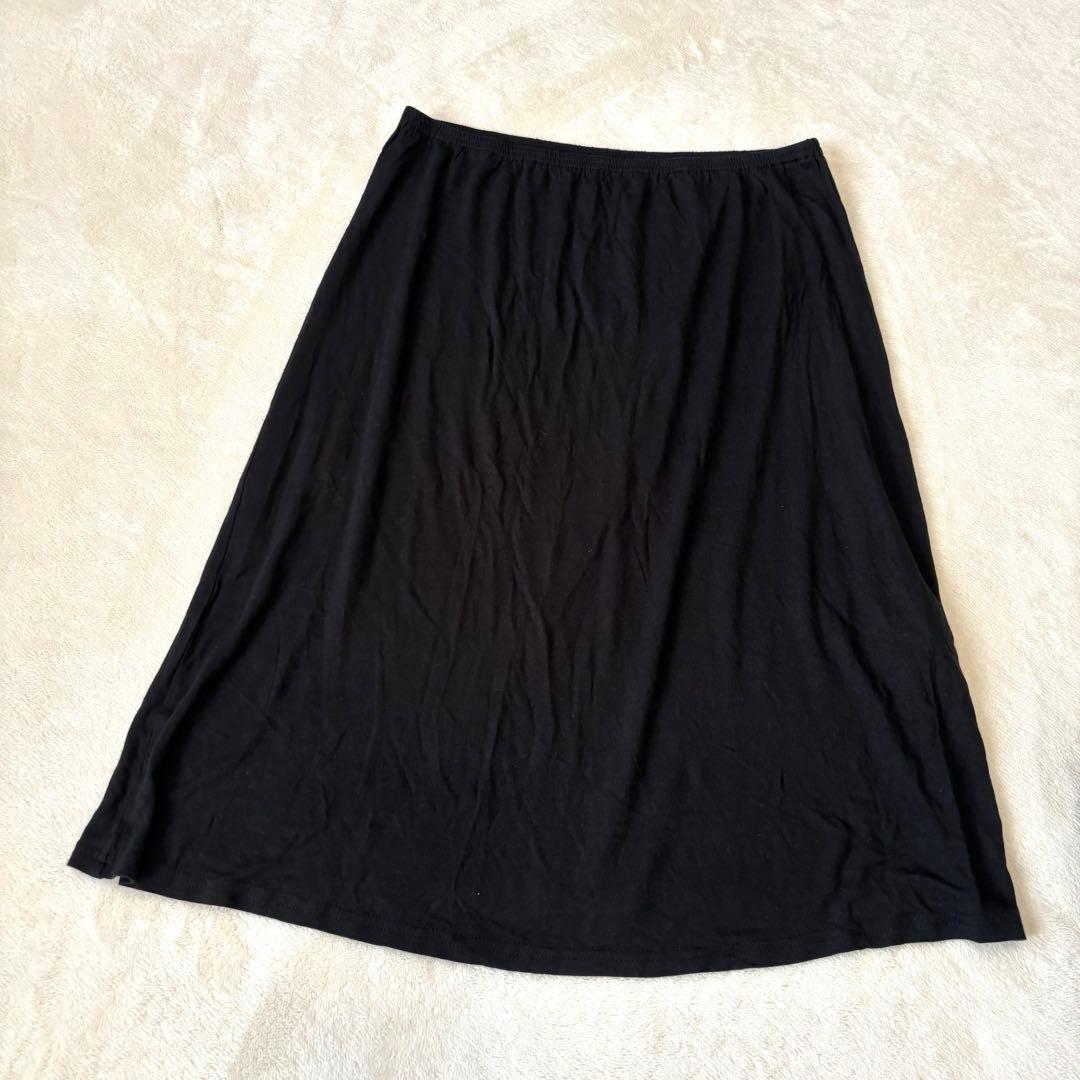 【Spick & Span】HYU レースギャザーワンピースBLACK FREE