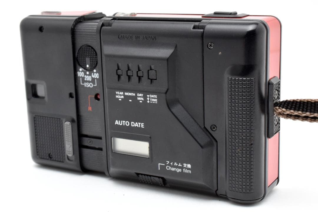 Konica RECORDER レッド コンパクトフィルムカメラ
