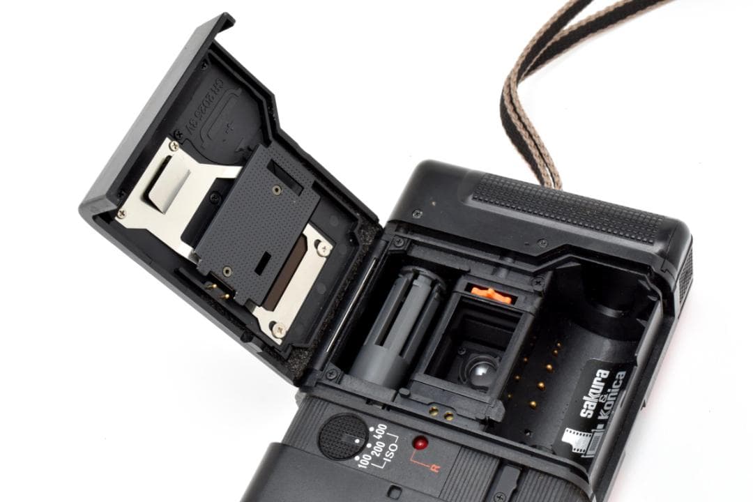 Konica RECORDER レッド コンパクトフィルムカメラ