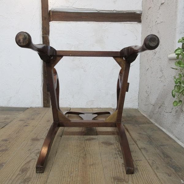 イギリス アンティーク 家具 アームチェア クイーンアンチェア 英国 4509e