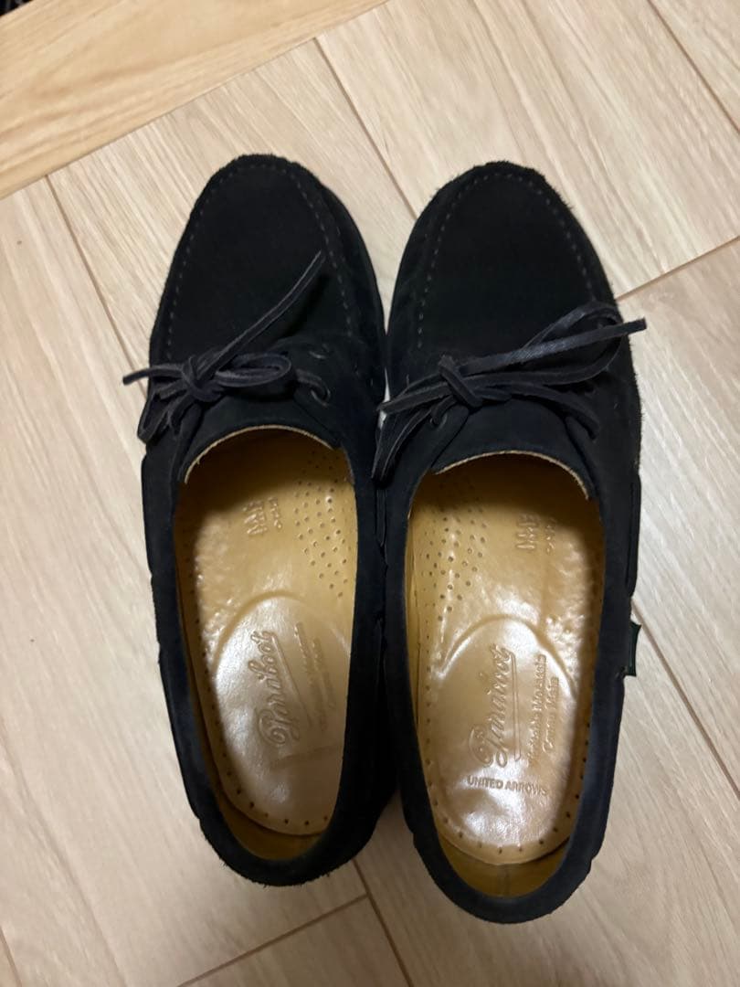 Paraboot malo 8.5 黒 スエード united arrows別注