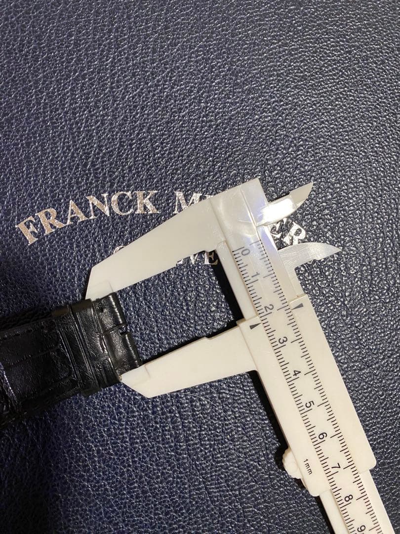 30mm フランクミュラー 純正 ブラック ストラップ ベルト
