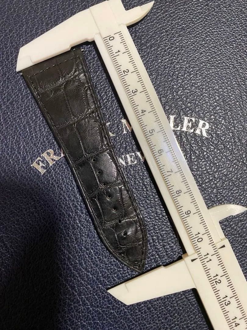 30mm フランクミュラー 純正 ブラック ストラップ ベルト