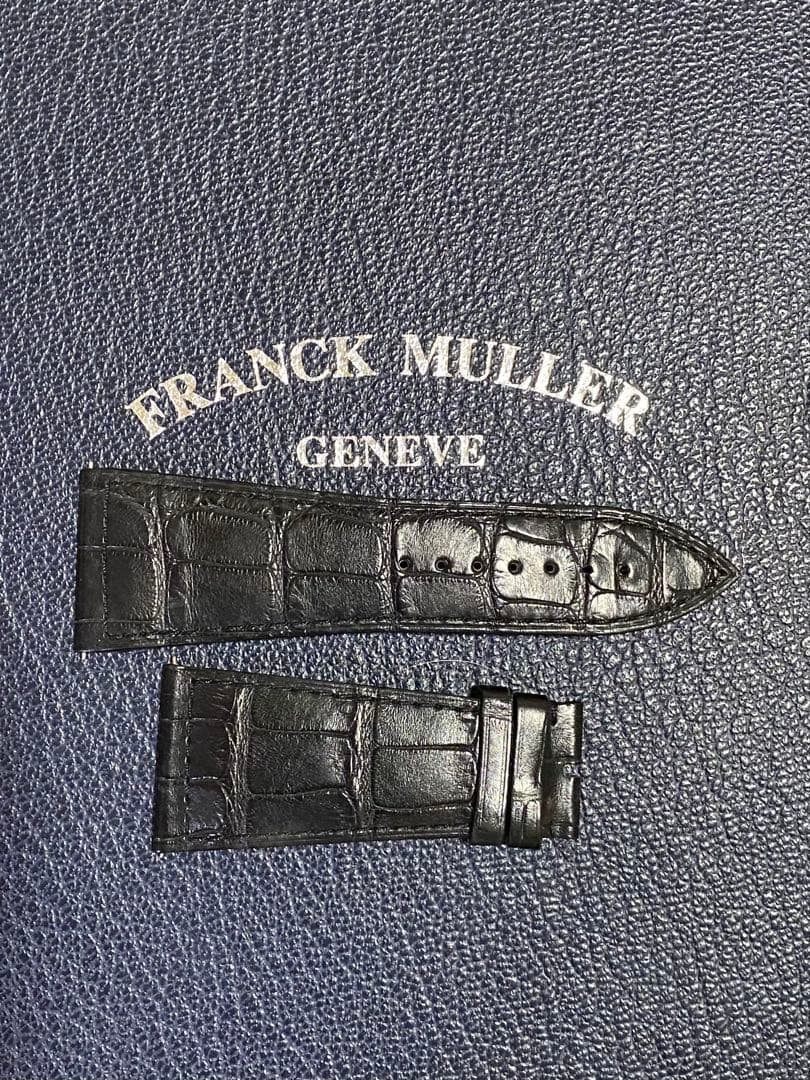30mm フランクミュラー 純正 ブラック ストラップ ベルト
