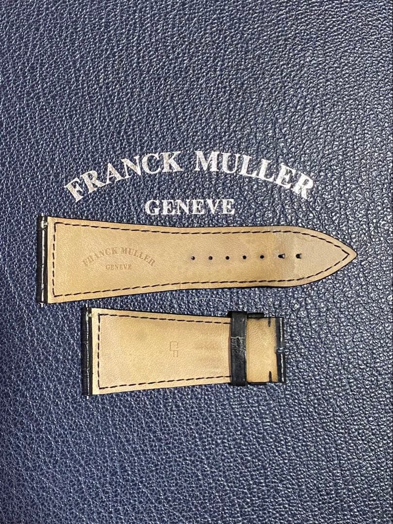 30mm フランクミュラー 純正 ブラック ストラップ ベルト