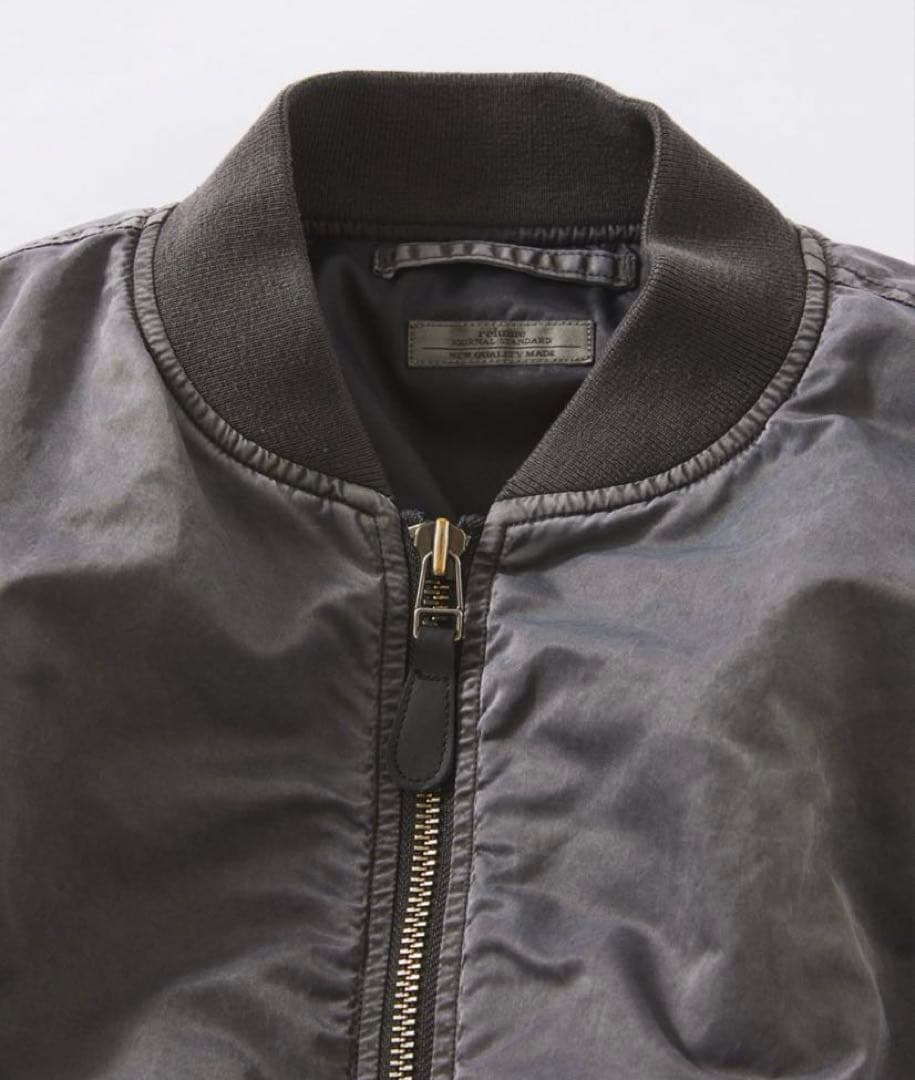 【完売品】ガーメントダイ ボンバー ジャケット