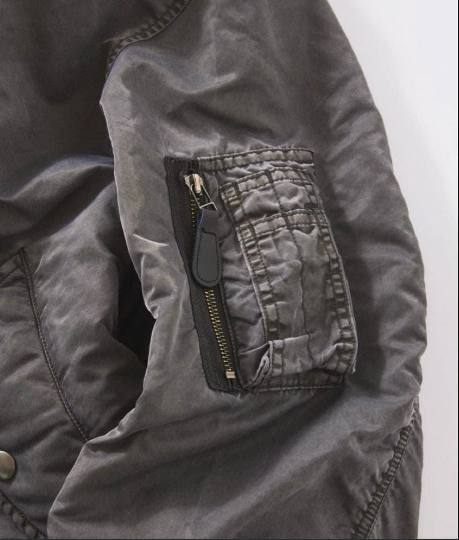 【完売品】ガーメントダイ ボンバー ジャケット