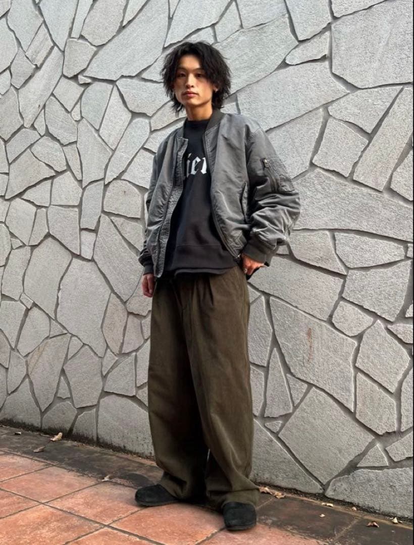 【完売品】ガーメントダイ ボンバー ジャケット